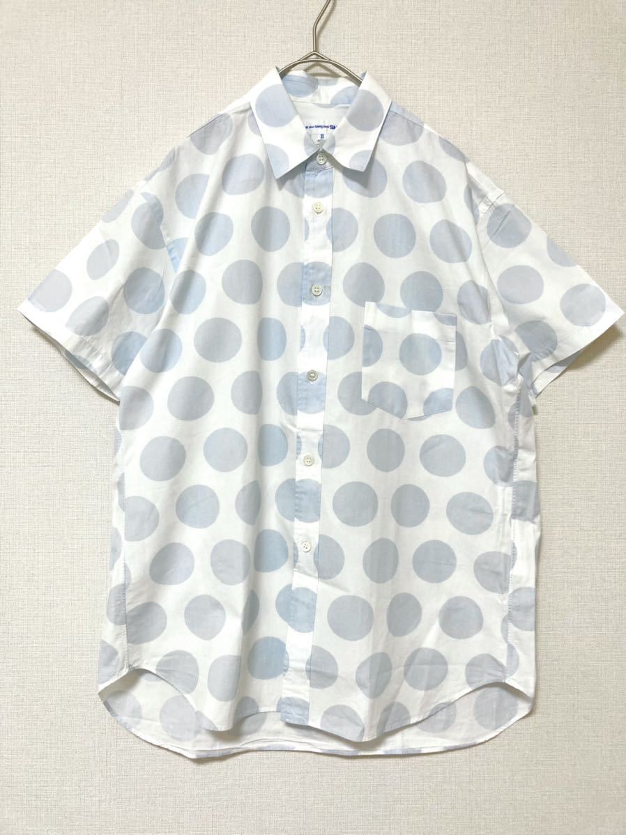 Comme Des Garcons Shirts コムデギャルソンシャツ半袖ドット水玉幾何総柄ホワイト白メンズ水玉ワイドシルエット的詳細資料 Yahoo 拍賣代標 From Japan Comme Des Garcons Shirts コムデギャルソンシャツ半袖ドット水玉幾何総柄ホワイト白メンズ水玉ワイドシルエット的詳細資料 Yahoo 拍賣代標 From Japan