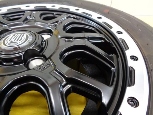 軽自動車 新品 MUDBAHN 14インチ 中古 ブリヂストン EP150 155/65R14 2020年製 4本セット タント N-BOX スペーシア ウェイク ムーヴ_画像4