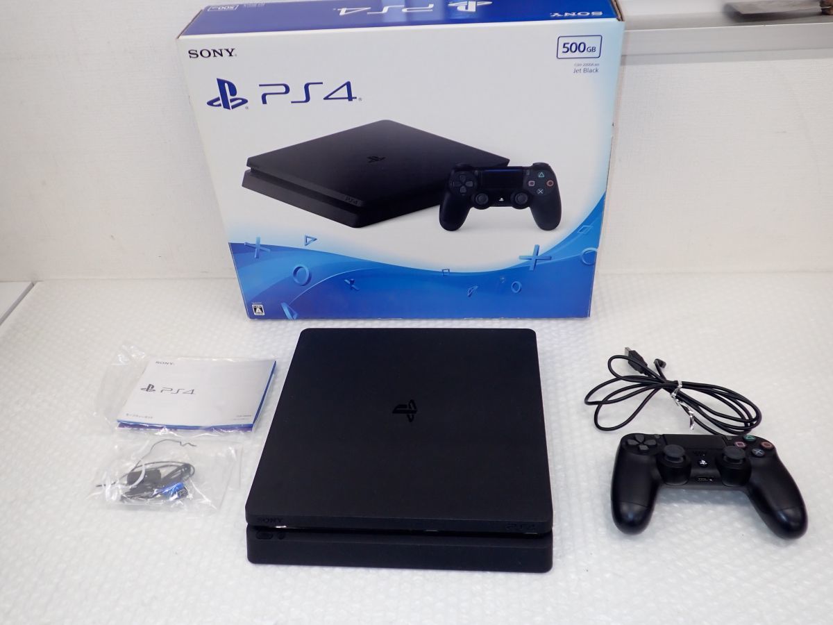 ☆営KZ710-100 PS4 本体PlayStation 4 ジェット・ブラック500GB CUH-2000AB01  初期化・動作確認済み-–日本Yahoo!拍賣｜MYDAY代標代購網、海外購物第一站