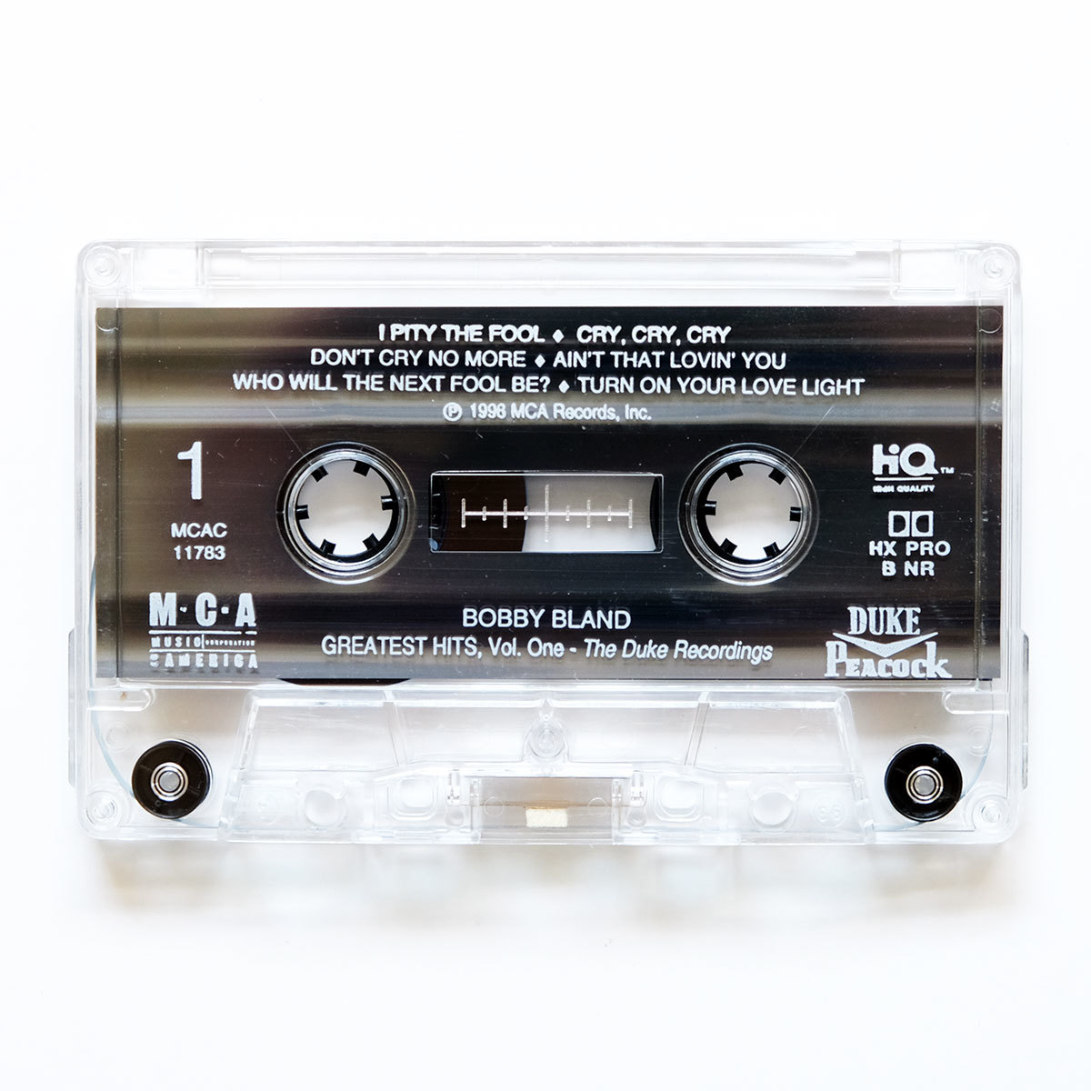 《高音質HQ仕様/ドルビーHX PRO/US版カセットテープ》Bobby Bland●Greatest Hits Vol. One - The Duke Recordings●ボビー ブランド_画像5