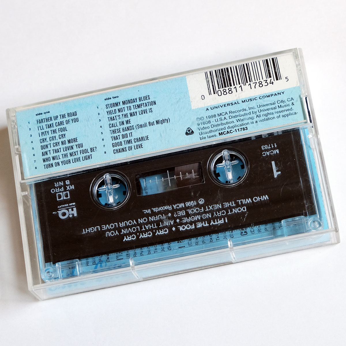 《高音質HQ仕様/ドルビーHX PRO/US版カセットテープ》Bobby Bland●Greatest Hits Vol. One - The Duke Recordings●ボビー ブランド_画像2