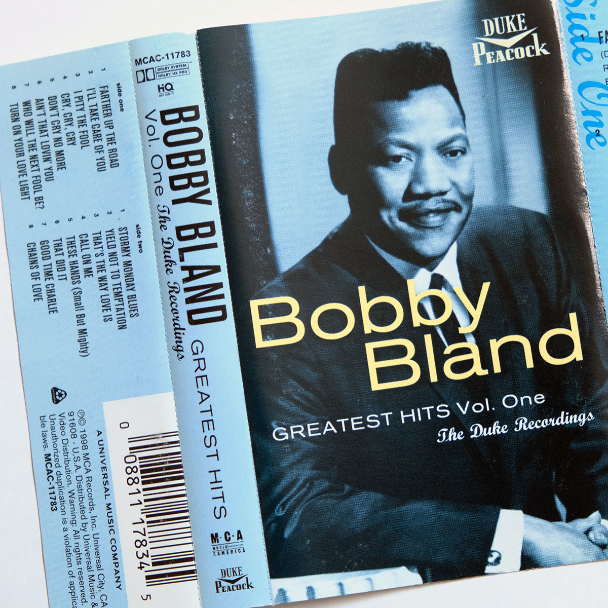 《高音質HQ仕様/ドルビーHX PRO/US版カセットテープ》Bobby Bland●Greatest Hits Vol. One - The Duke Recordings●ボビー ブランド_画像7