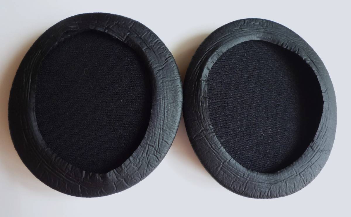ELECOM　エレコム　パッド　耳パッド　イヤーパッド　ヘッドセット用　ヘッドホン用　黒　ブラック　外側7.4x8.1cm 内径3.9cm　_画像2