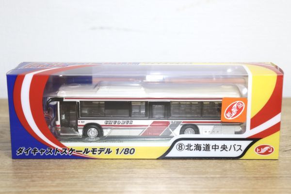 箱付未使用品☆ダイキャスト製バス ミニカー11点セット トレーン Yahoo!オークション - 未使用 トレーン 1/80 北海道中央バス No