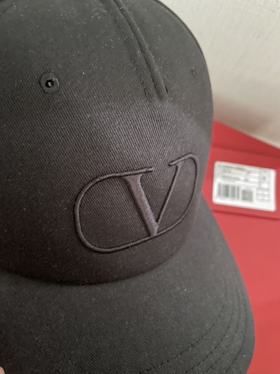 新品 Valentino ヴァレンティノ ガラヴァーニ ロゴ キャップ 帽子 58