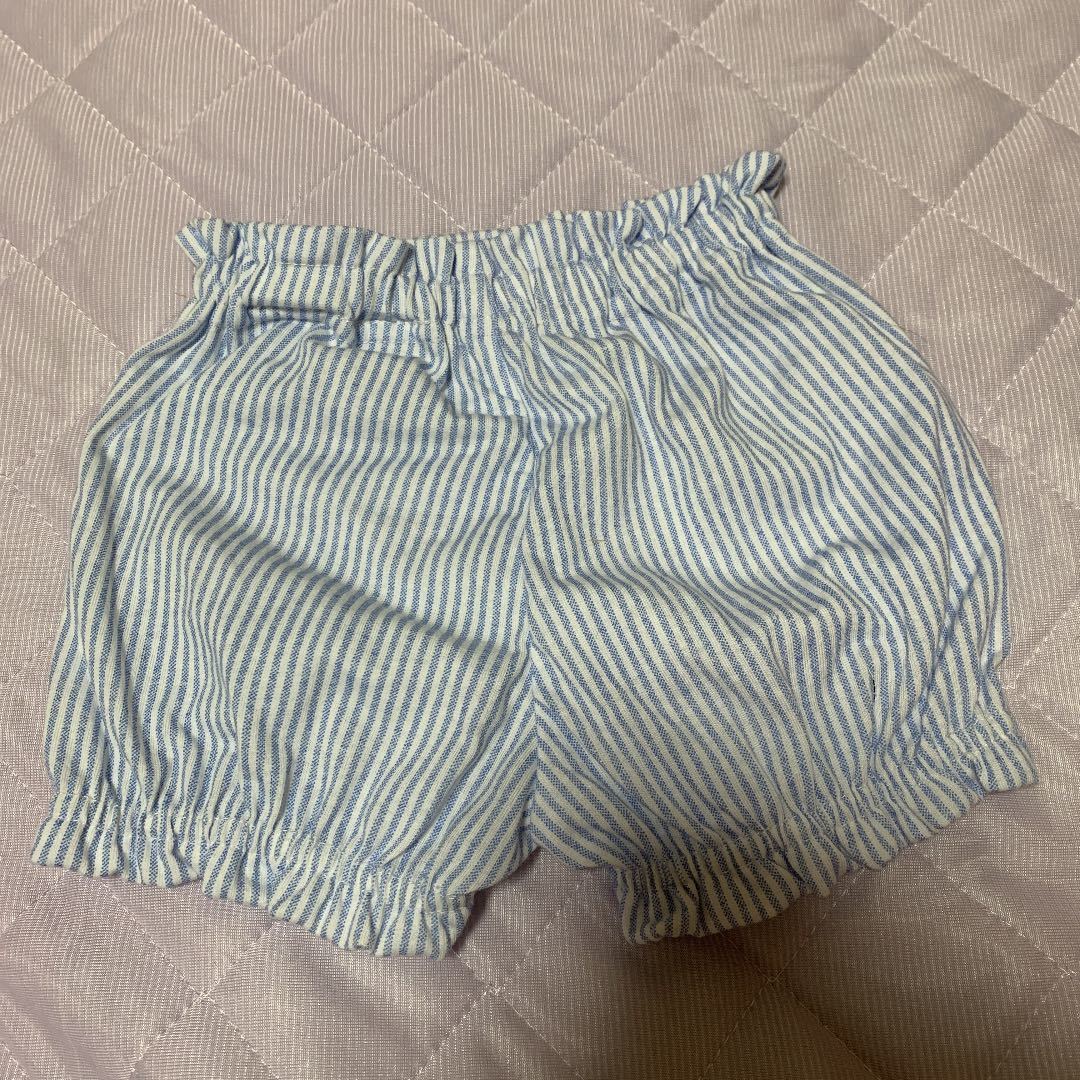  blue stripe short pants 60-70