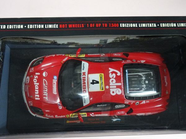 MATTEL　フェラーリ F430 チャレンジ Team MOTOR4　1/18_画像3