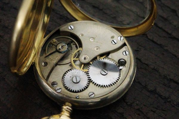 528 SEIKOSHA EMPIRE SMALL SECOND 金無垢 18K 刻印 精工舎 セイコー