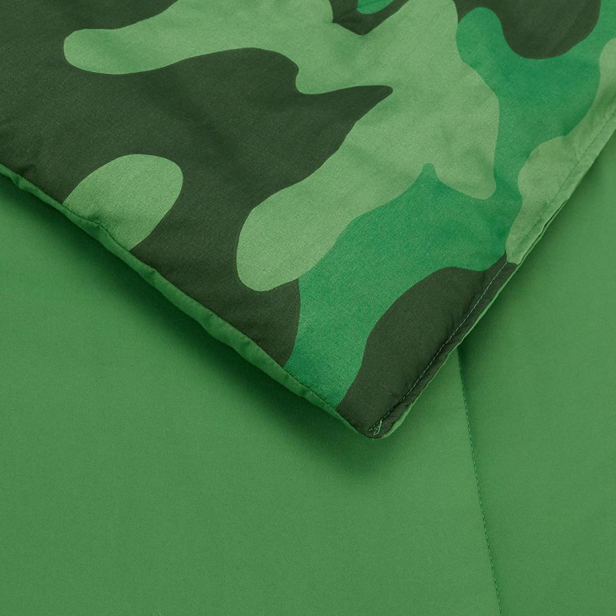 free shipping new goods Amazon Basic quilt bedding set Kids for microfibre material camouflage k roots in 
