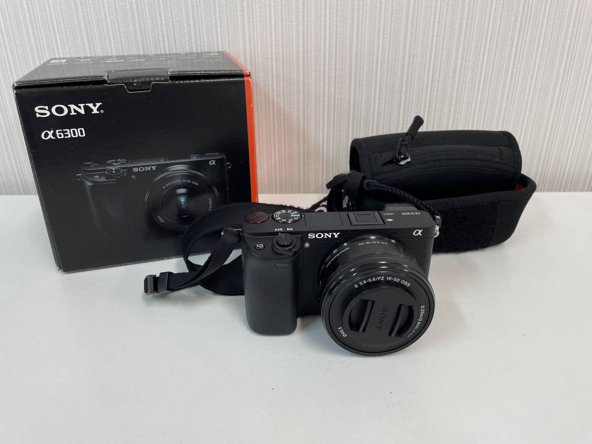 バッテリー3個・ハクバケース付き》ソニー SONY α6300 ILCE-6300L