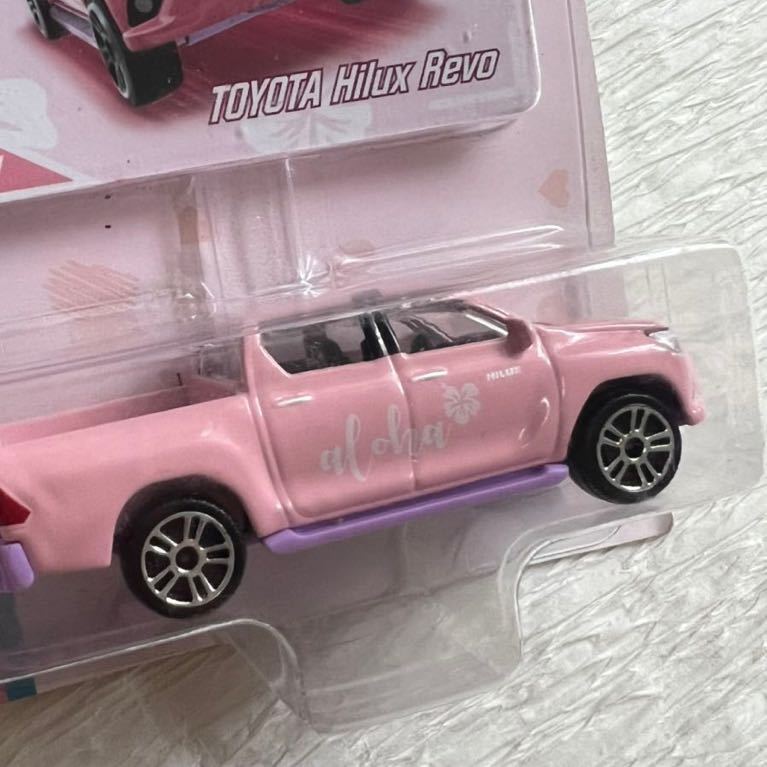  unused abroad limitation majoRETTE PINK SQUAD TOYOTA Hilux Revo pink Hawaii Toyota Hilux collection MajoRette minicar rare 