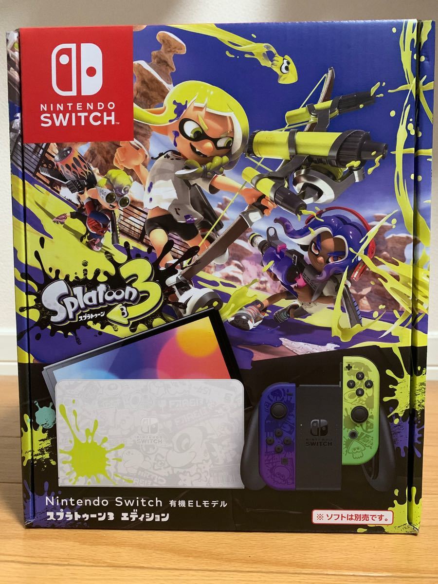 新品未使用】ニンテンドースイッチ スプラトゥーン3エディション