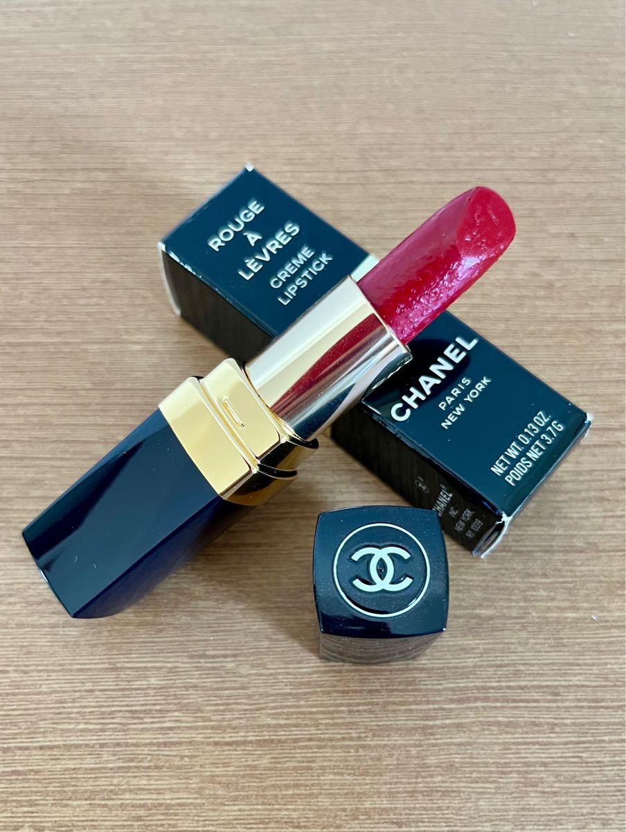 【CHANEL】廃盤 口紅MATTE CHERRYマットチェリー　レッド 未使用