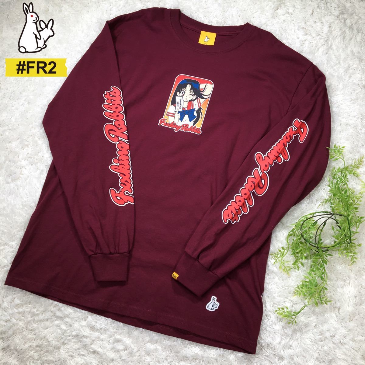 限定コラボ】 FR2 エフアールツー セーラームーン 長袖Tシャツ 限定コラボ】 FR2 エフアールツー セーラームーン 長袖Tシャツ