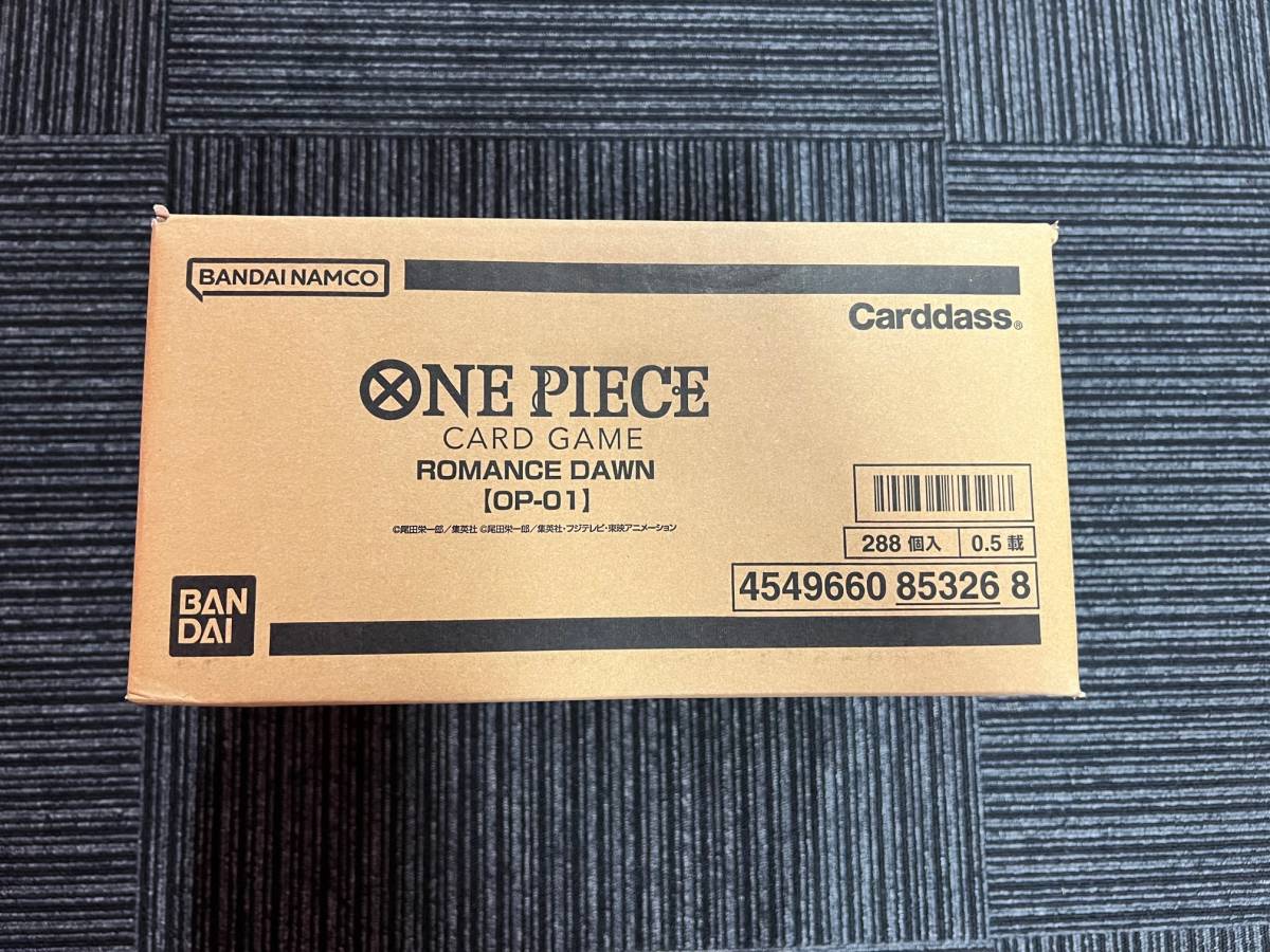 ヤフオク! - 【新品未開封カートン】ワンピース ONE PIECE カ...
