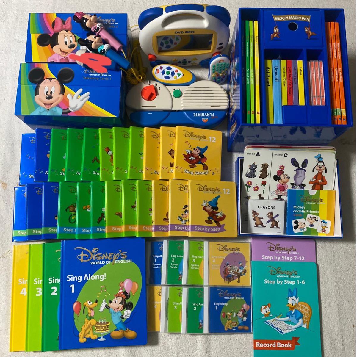 低価格の 早い者勝ち DWE ディズニー英語 ステップバイステップ プレイ