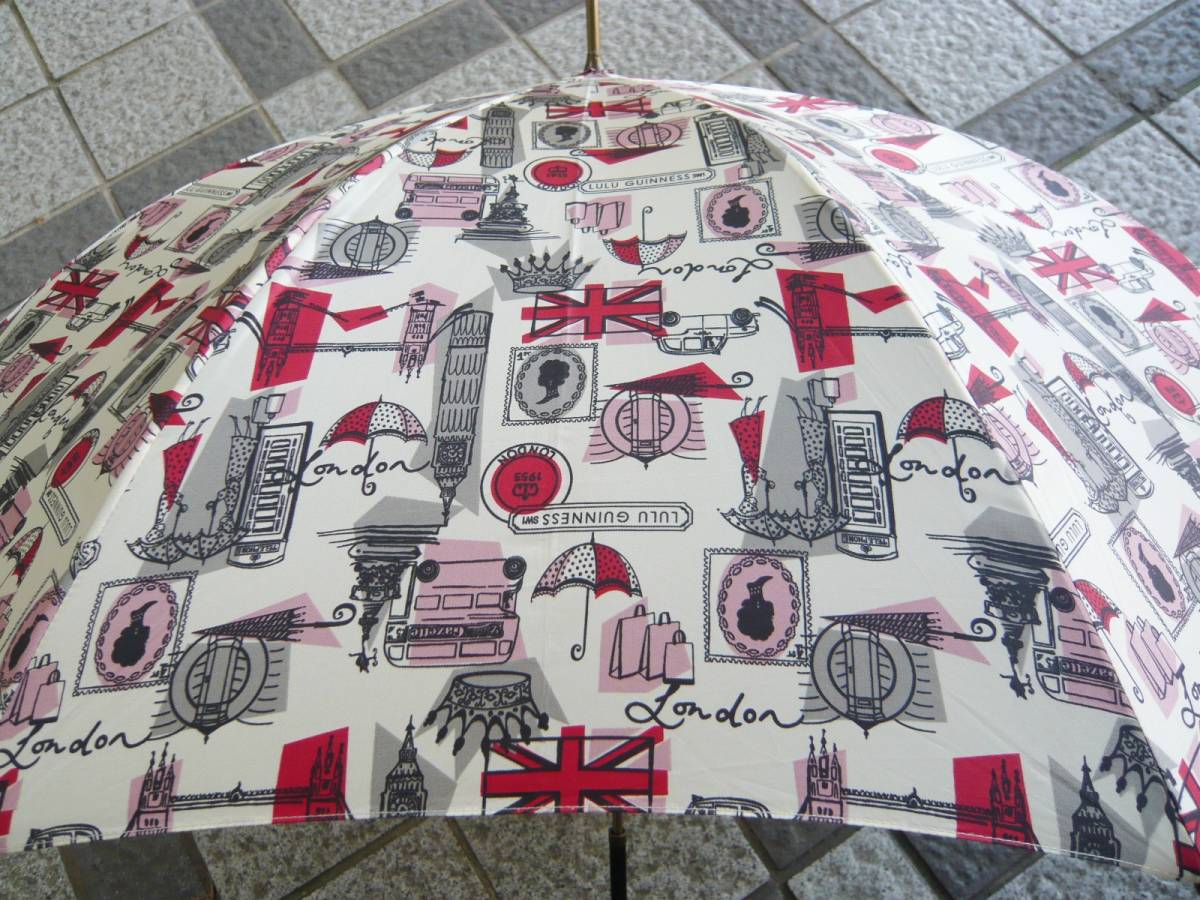  Lulu Guinness {LULU GUINNESS} женский зонт от дождя ( London )