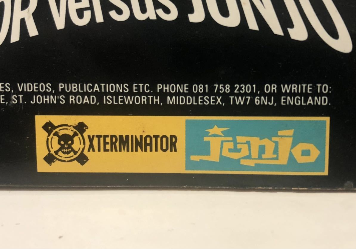 レア 倉庫出 当時物 オリジナル初版 1993 Various Artist / Bogle Mania X-Terminator Versus Junjo Original UK LP Green Sleeves 絶版_画像6