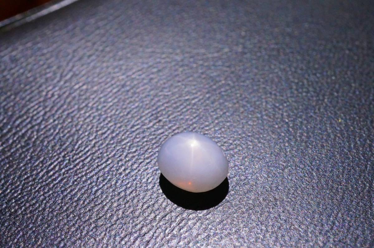 [ limitation special prompt decision price!]30 year front. unused stock![ transparency equipped. fine quality loose ] Myanma production! not yet processing [ natural Star sapphire ] loose 1.76ct
