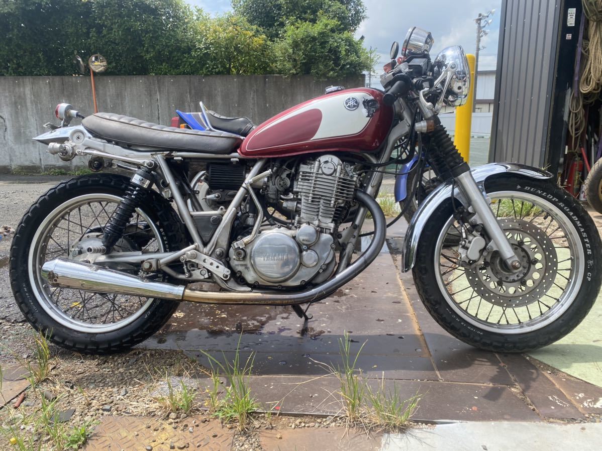 最大71%OFFクーポン ヤマハ SR400ジャンク SR250 4J1エンジン書類なし ...