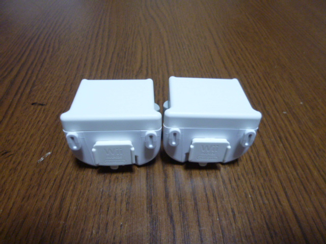 M064【即日発送 送料無料 動作確認済】Wii　モーションプラス２個セット　白　ホワイト（クリーニング済）