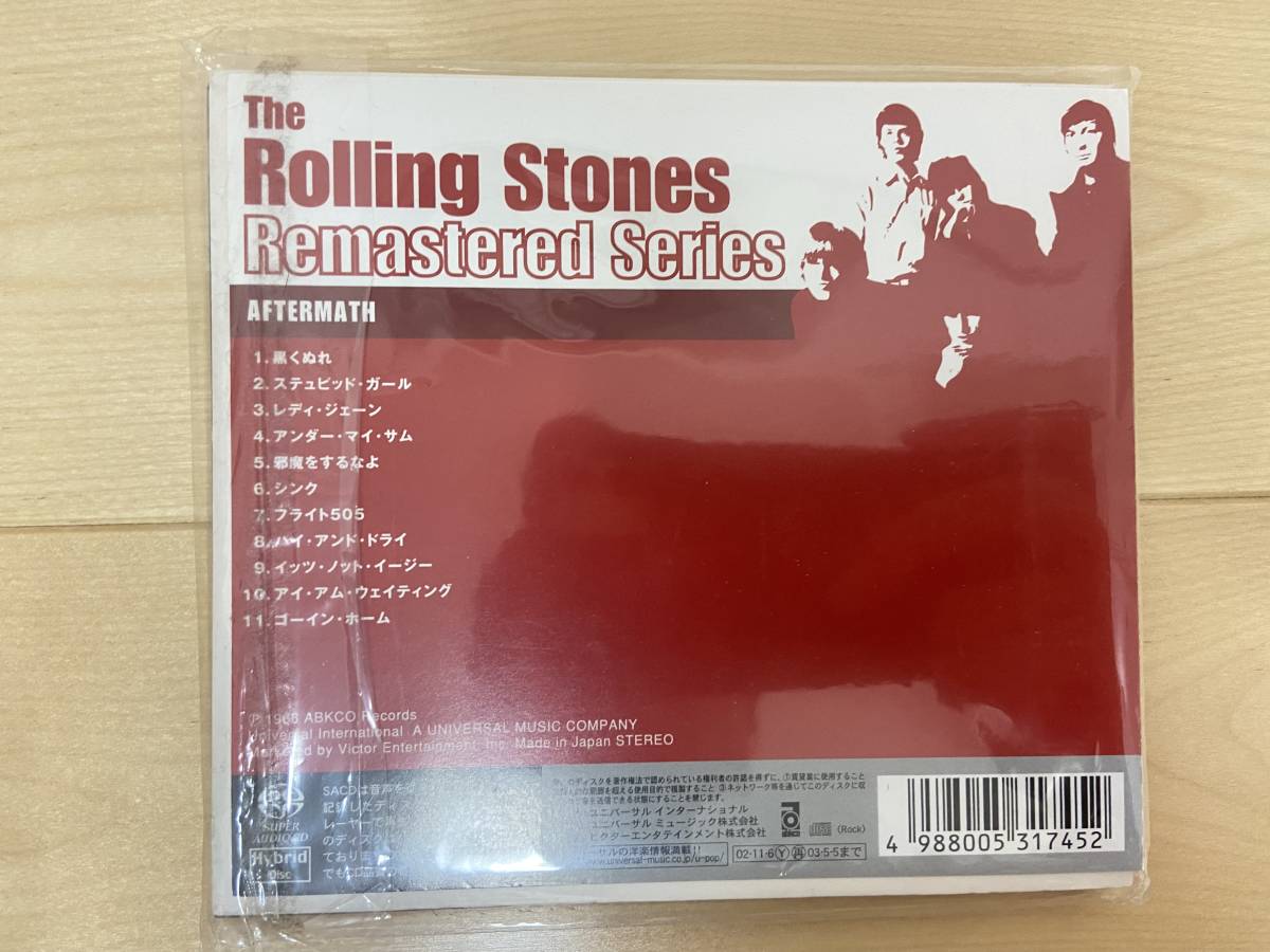 ザ ローリング ストーンズ アフターマス Hybrid SACD 初回限定デジパック仕様 直輸入盤 送料無料 帯付 Rolling Stones AFTERMATH 名盤