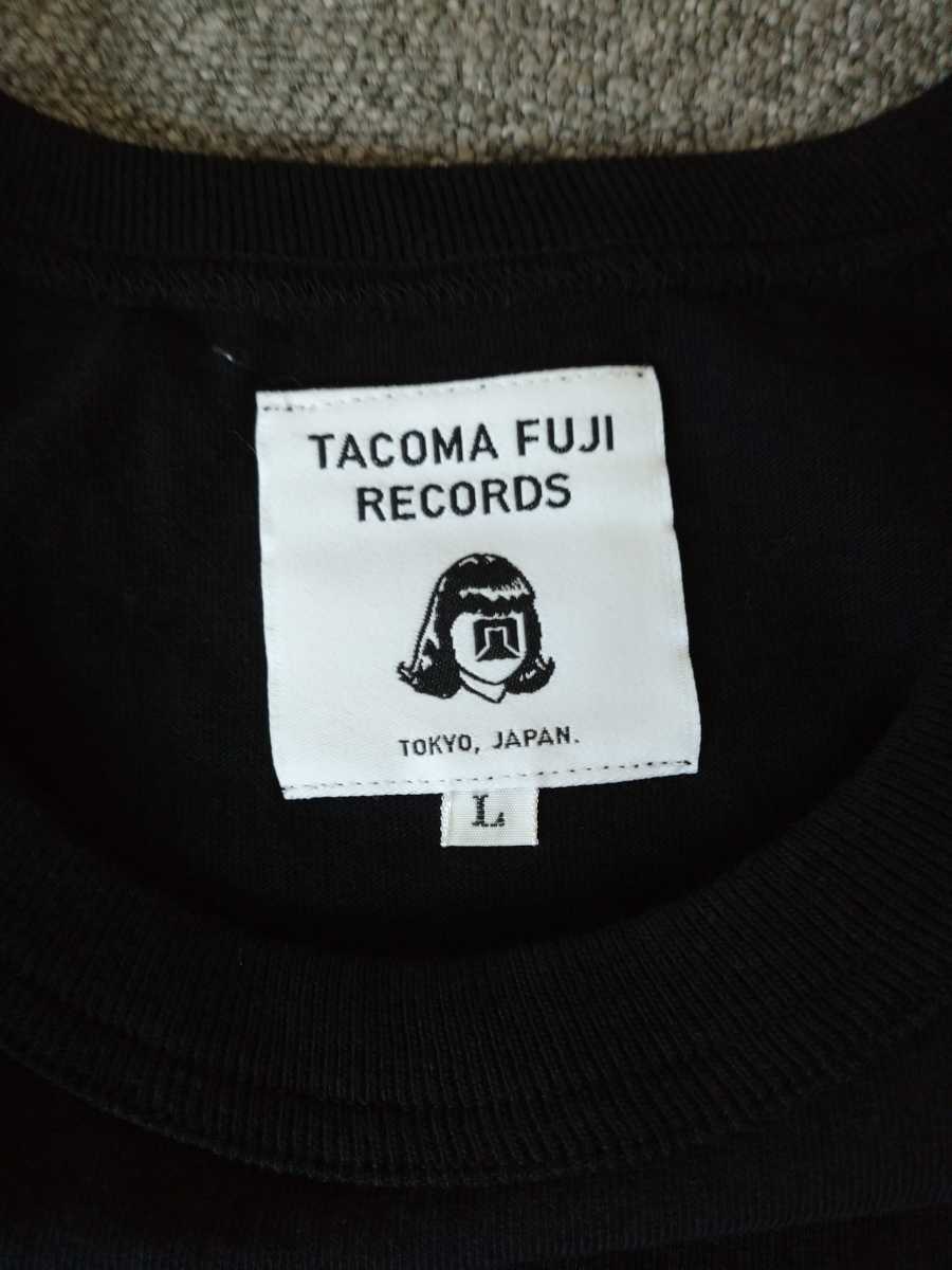 代官山蔦屋書店限定 tacoma fuji records packlistreview Tシャツ 黒 L 