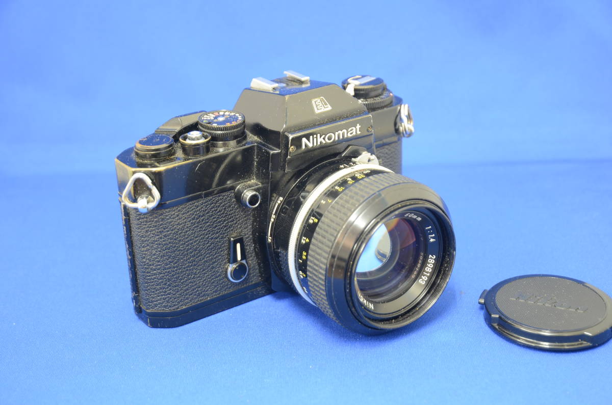 Nikomat★ニコン ニコマートEL ブラック NIKKOR 50mmF1.4付■Nikon Nokomat EL_画像2