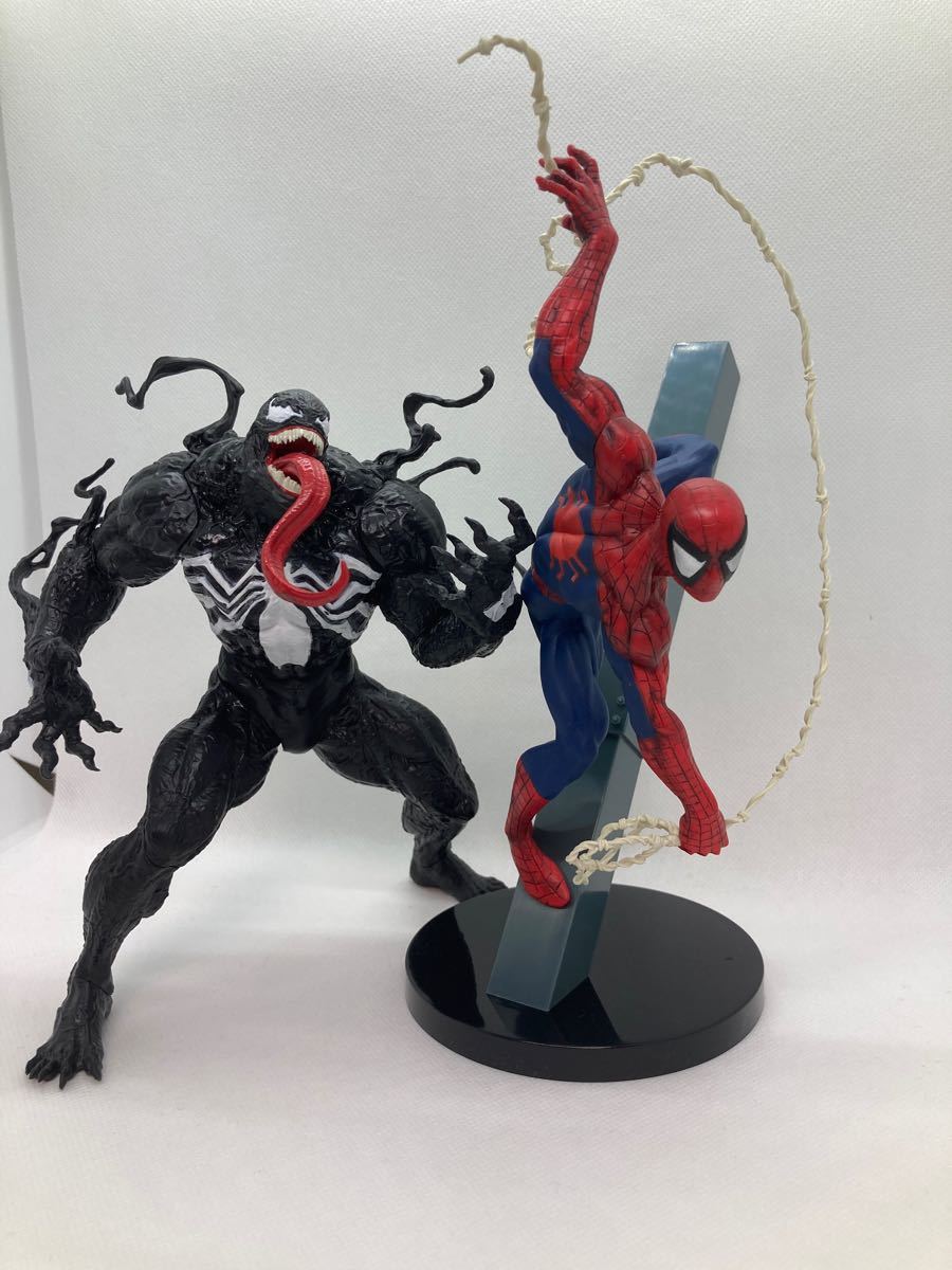 スパイダーマンフィギュア ヴェノムフィギュア 豪塊 MARVEL スパイダーマンフィギュア ヴェノムフィギュア 豪塊 MARVEL