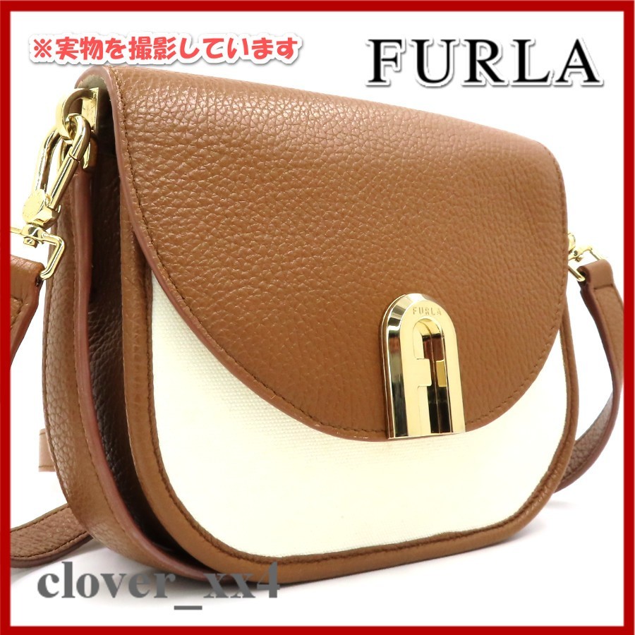 極美品 2way FURLA フルラ ショルダーバッグ レザー ブラック Yahoo