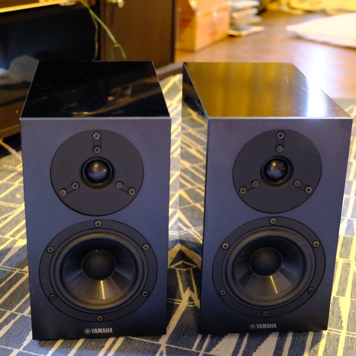 YAMAHA(ヤマハ) NS-BP200 スピーカー ピアノブラック 2台1組 (2ウェイバスレフ型 6Ω 110W 85dB バナナプラグ対応)