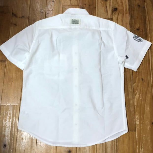 50 DUPPIES ダッピーズ 半袖シャツ ホワイト Mサイズ 日本製の画像8