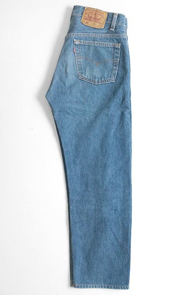 ★90s Levi's ◆USA製 レギュラー 501 デニムパンツ インディゴ W30 *刻印522* ジーンズ Gパン リーバイス ◆2015/YX2_画像2