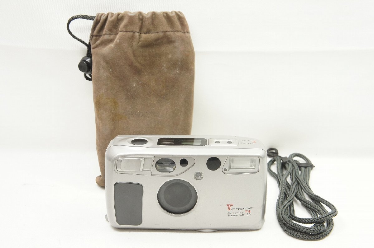 アルプスカメラ】並品 KYOCERA 京セラ T PROOF (Carl Zeiss Tessar