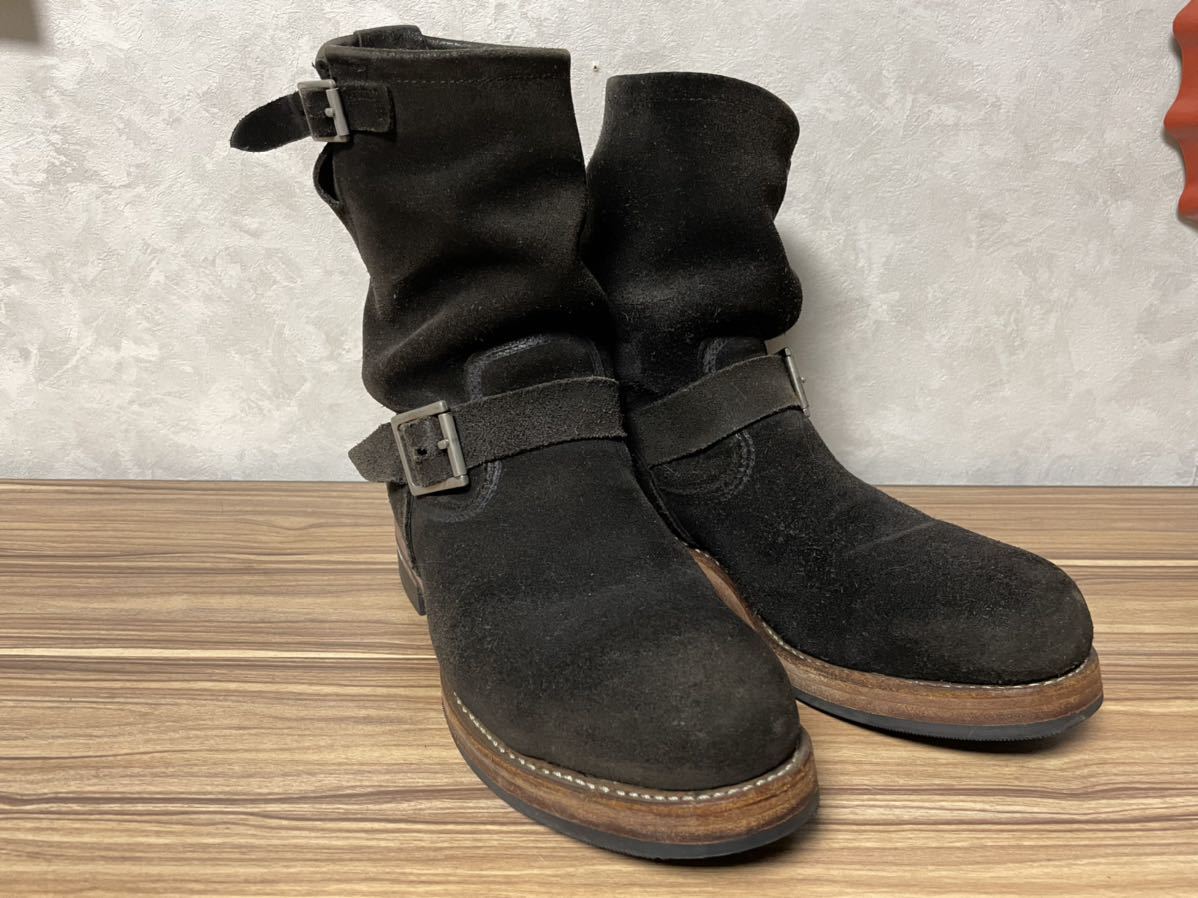 RED WING  BLACK SUEDE 福禄寿カスタム