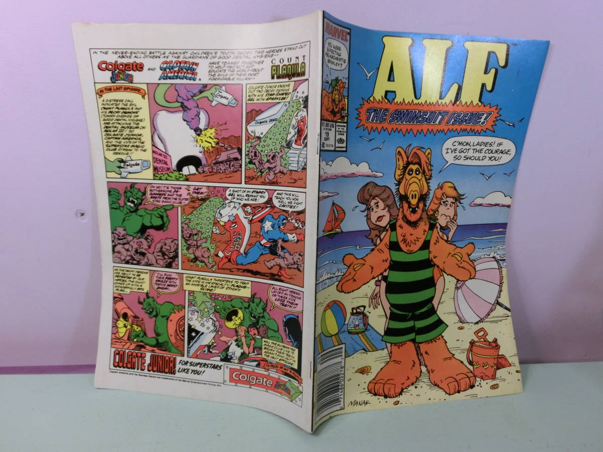  Alf ALF* подлинная вещь Vintage комикс American Comics манга * за границей драма NHK образование телевизор Tokoro George comics книга с картинками cartoon