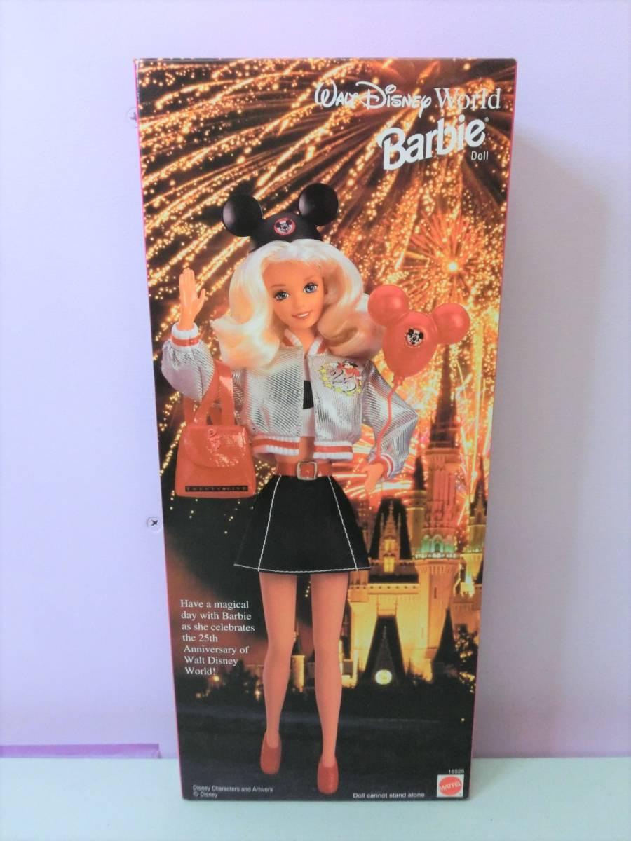 バービー 1996年 ウォルトディズニーワールド 25周年 Disney 人形 マテル 90s バルーン ミッキー◆Barbie ビンテージ ファンキャップ 風船の画像7