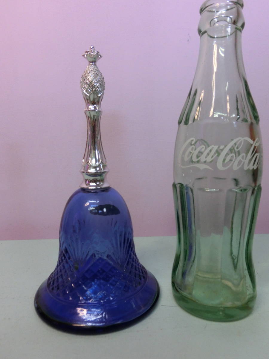 AVON エイボン◆ビンテージ 香水瓶 ハンドベル型 コロン ボトル ガラス容器 パフューム Vintage Perfume Bottle フィギュア置物_画像6
