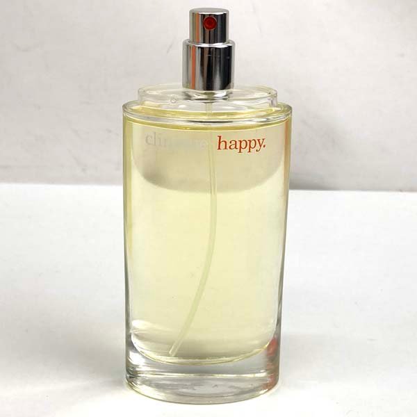 e)クリニーク CLINIQUE ハッピー happy 香水 100ml スプレータイプ 中古 ※残量たっぷり（90％以上） 箱有り_画像5