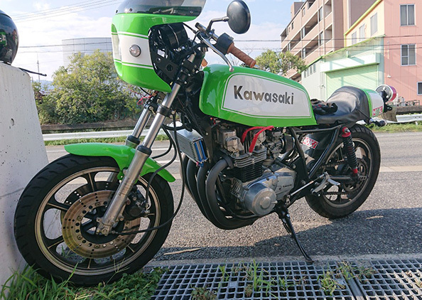 「Kawasaki カワサキ kz1000pカスタム 1982年 （バイオク管理番号：B2000618）」の画像3
