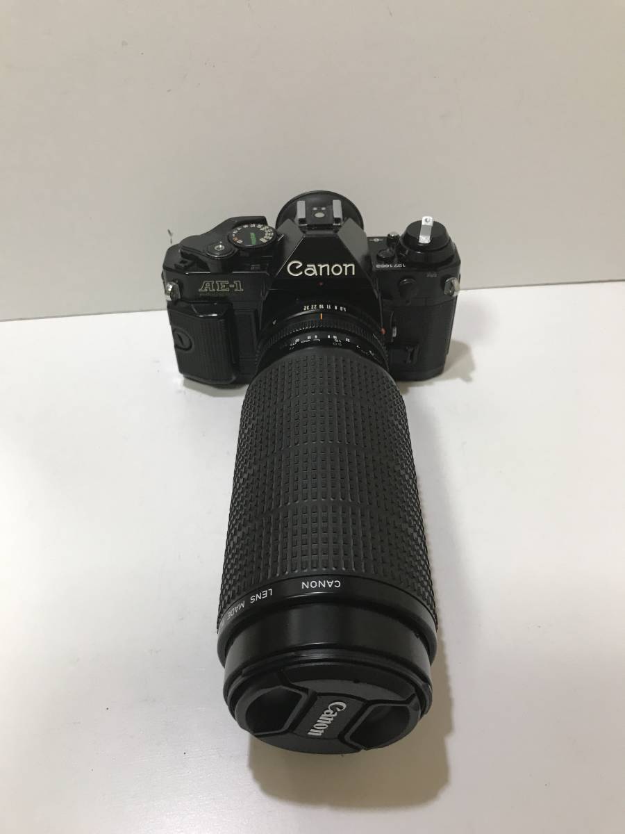 超話題新作 名機 CANON AEー1 PROGRAM 十 FD 100ー300mm f5・6