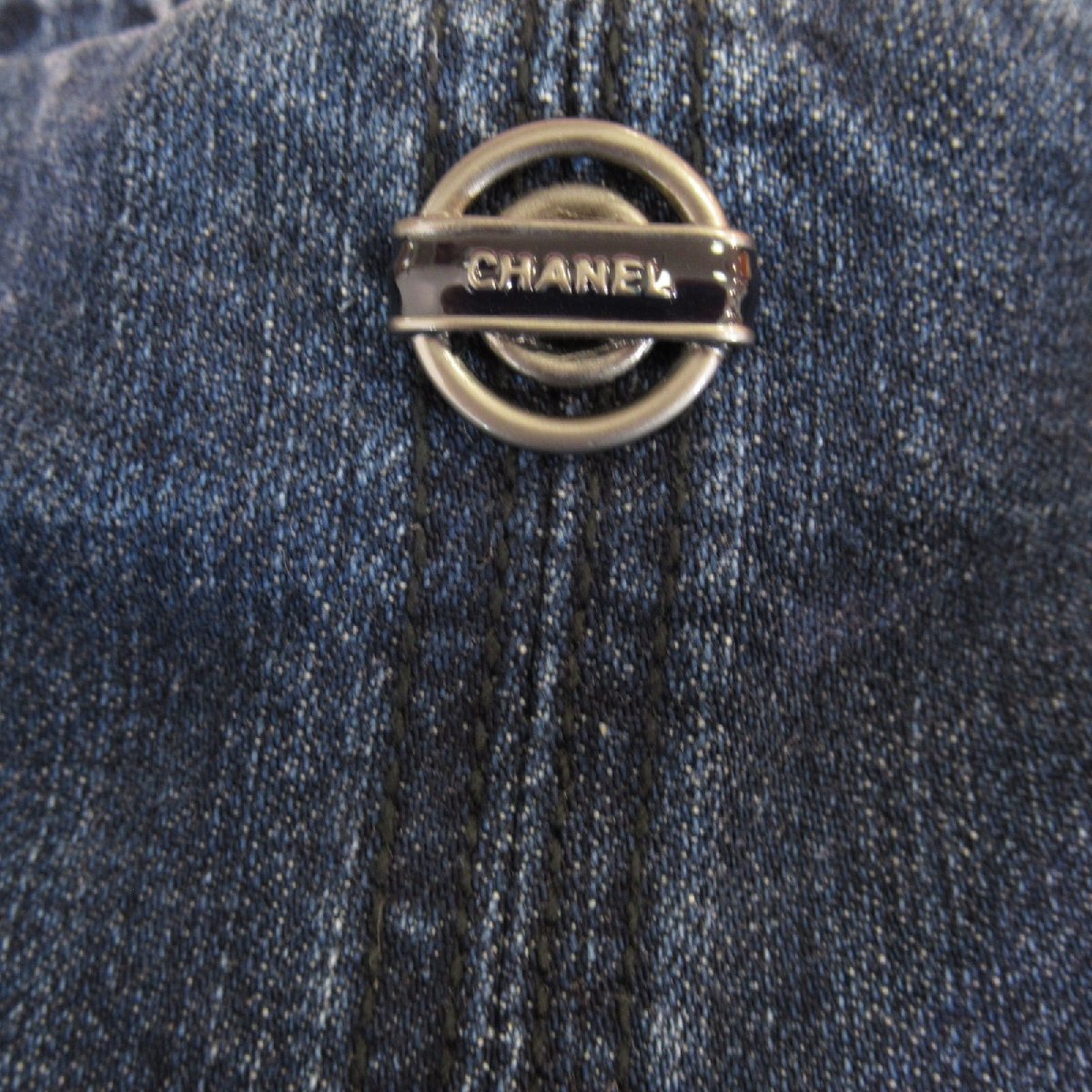 CHANEL シャネル スカート デニムスカート ブルー系 コットン