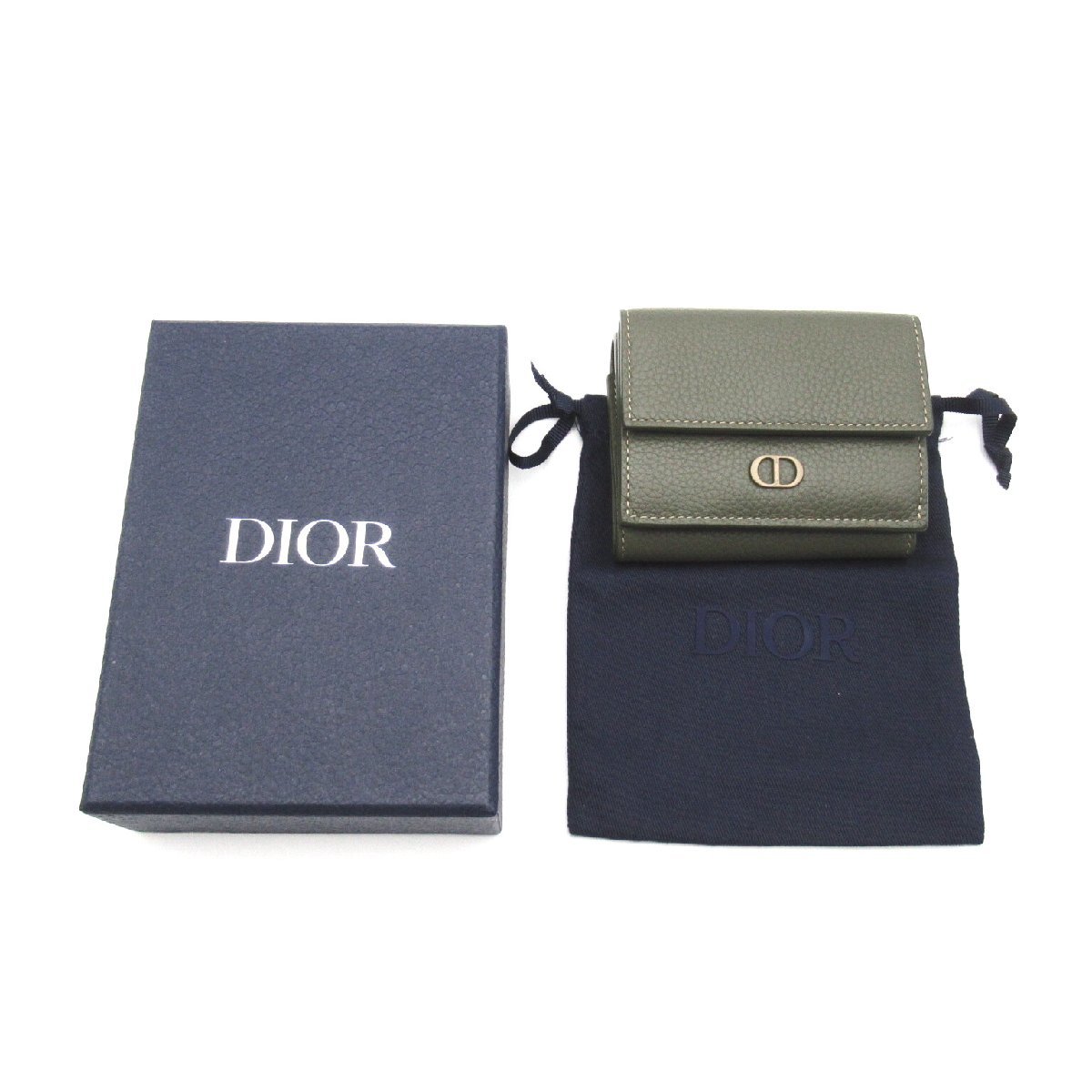 dior 三つ折り財布-