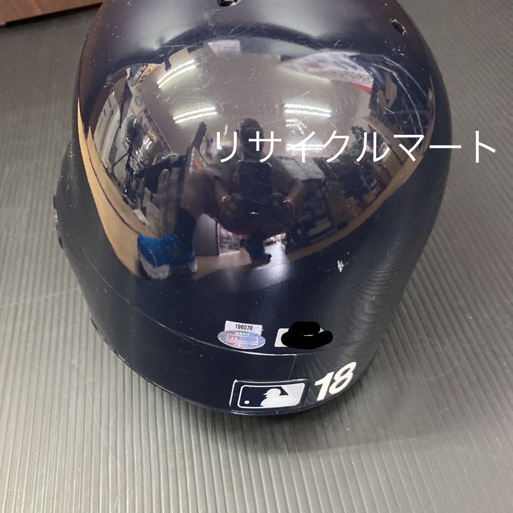 レア 黒田博樹 氏 ヤンキース 2012年 実使用ヘルメット 広島東洋カープ 