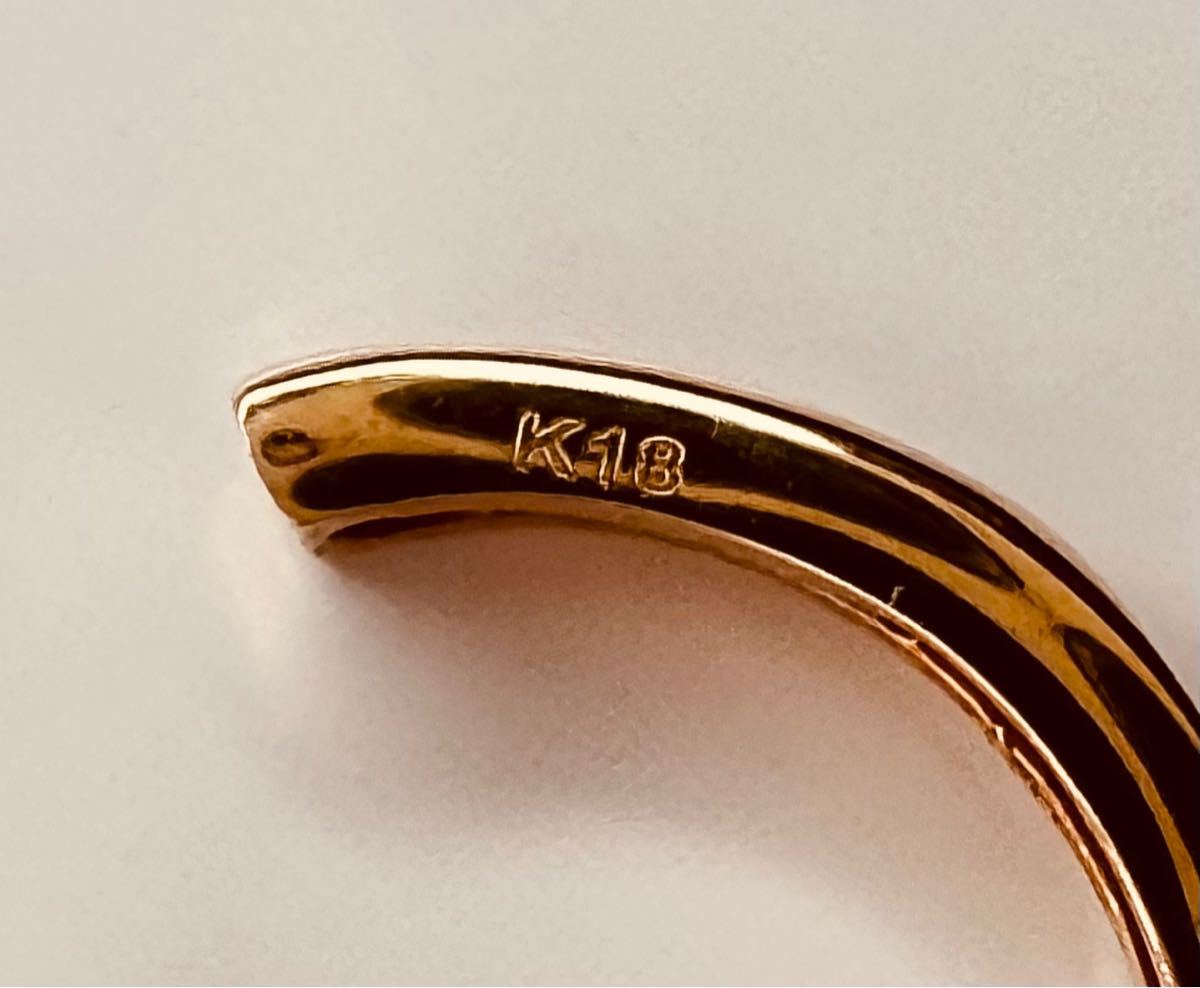 K18PG地金スクエアカットフープピアス | noonanwaste.com
