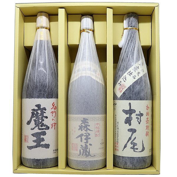 魔王 焼酎 1800ml 1升 3本セット-