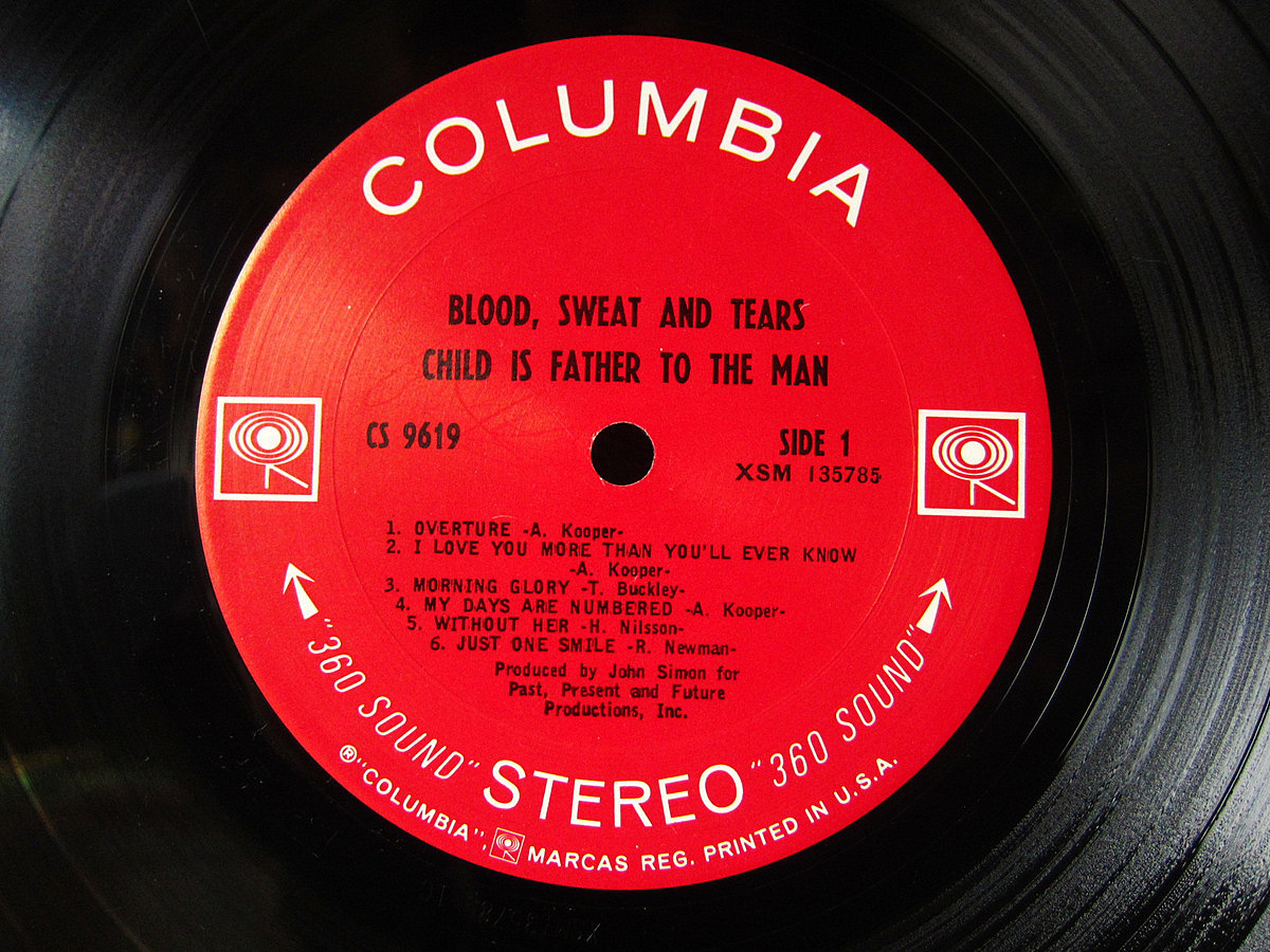 BLOOD SWEAT & TEARS●CHILD IS FATHER TO THE MAN COLUMBIA CS 9619●210704t2-rcd-12-rkレコード米盤US盤米LPオリジナル_画像3