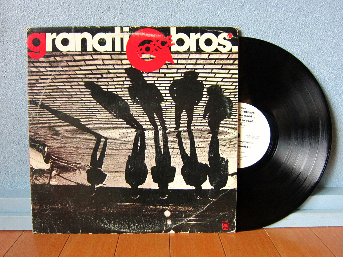 Granati Brothers●G FORCE A&M Records SP 4748●210401t1-rcd-12-rkレコード米盤US盤79年ニューウェーブロックオリジナルLP_画像1