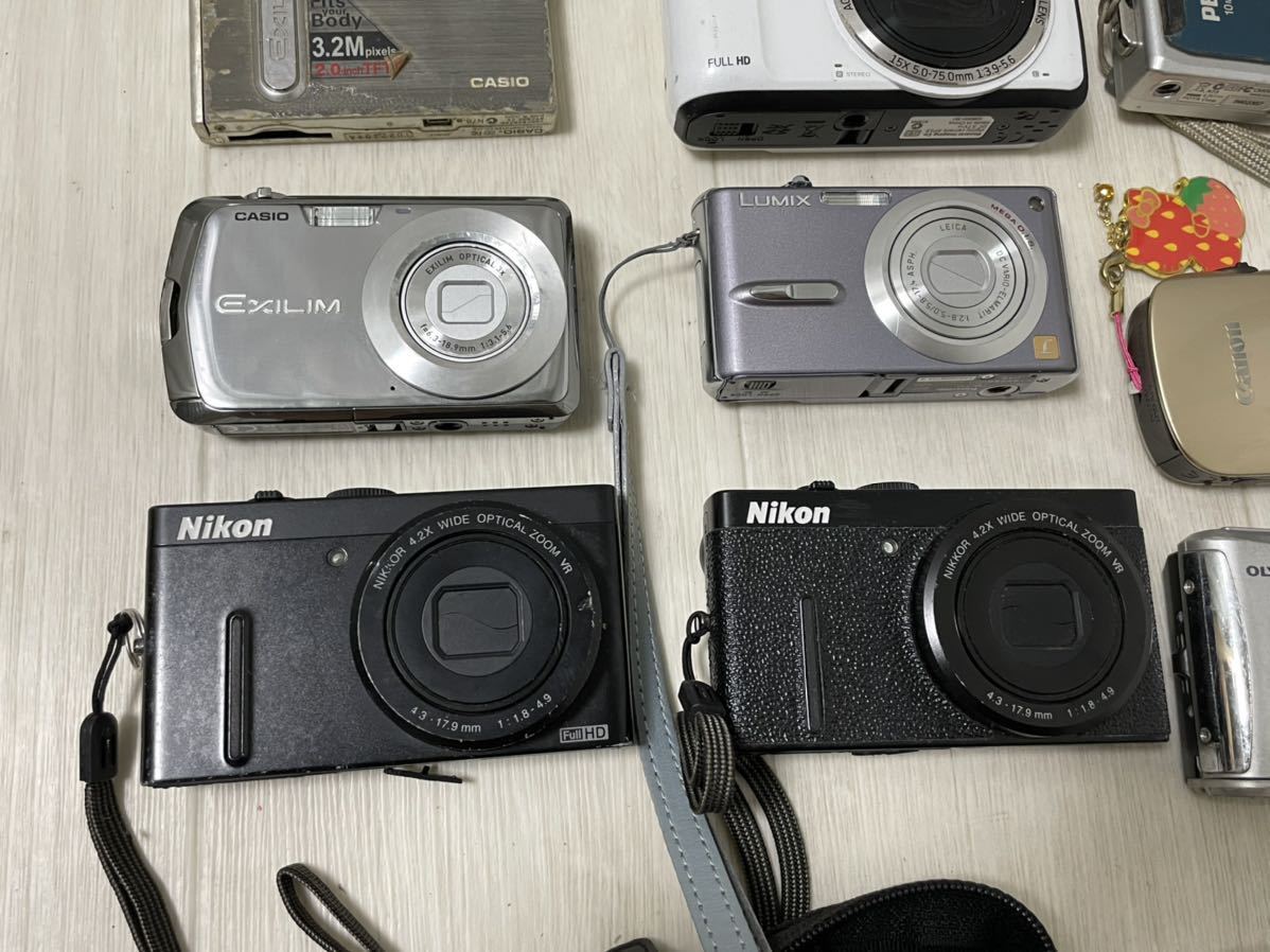 デジタルカメラ 22台　まとめ　Nikon Canon SONY PENTAX FUJIFILM Panasonic LUMIX _画像4