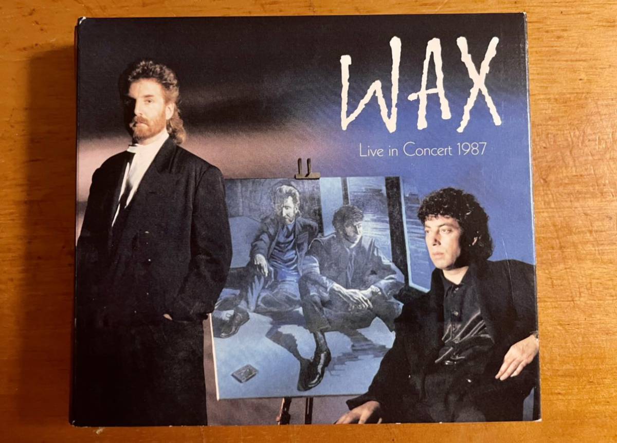 WAX (2CD+DVD)ライヴ・イン・コンサート1987 ワックス_画像1